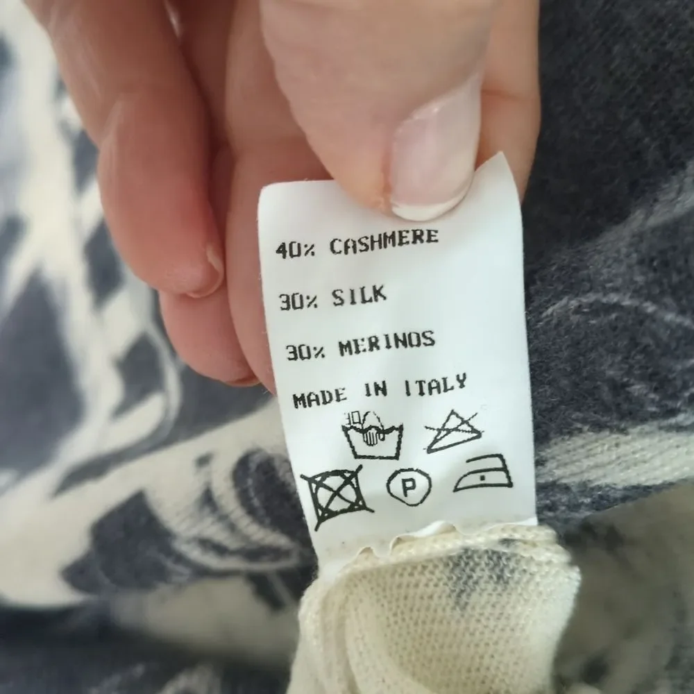 PRINTED ARTWORKS cashmere blend sweater Jackie O - Picture 7 of 9